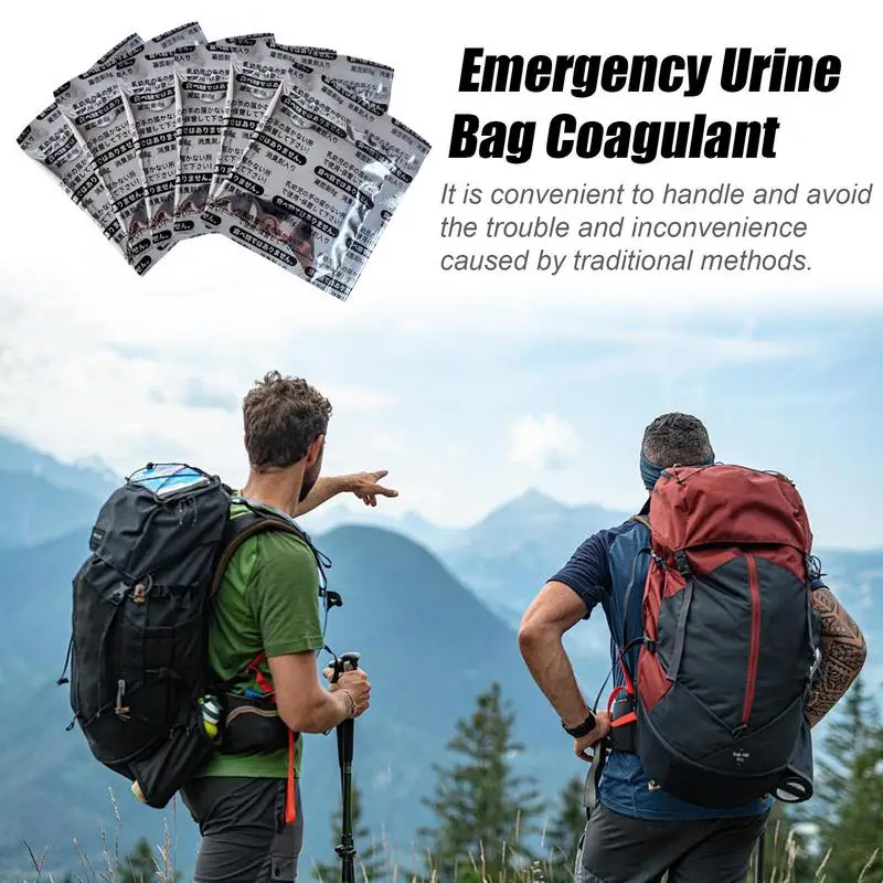 Portable Toilet Powder Poo Urine Powder Rapid Coagulation Camping Hygiene & Sanitation Products Urine Toilet Gel