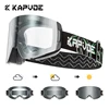 Kapvoe Blue Photochromic Snow Men Magnetic Snowboard Ski Glasses Set Anti-Fog UV400 Protection Women Ski Glasses Skiing Eyewear 2