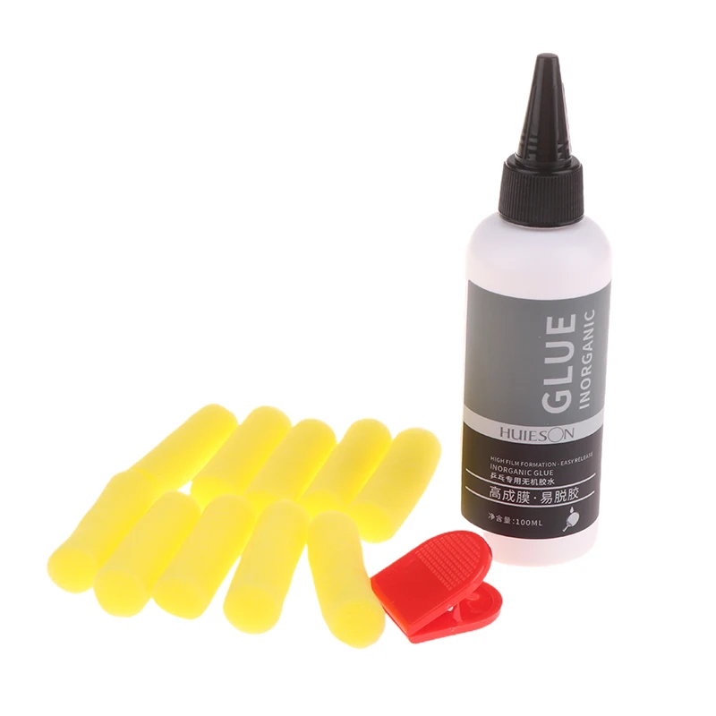 100ML Table Tennis Racket Soleplate Inorganic Glue Water-soluble Pong Ball Glue Rubber Adhesive Soleplate Maintenance Fluid