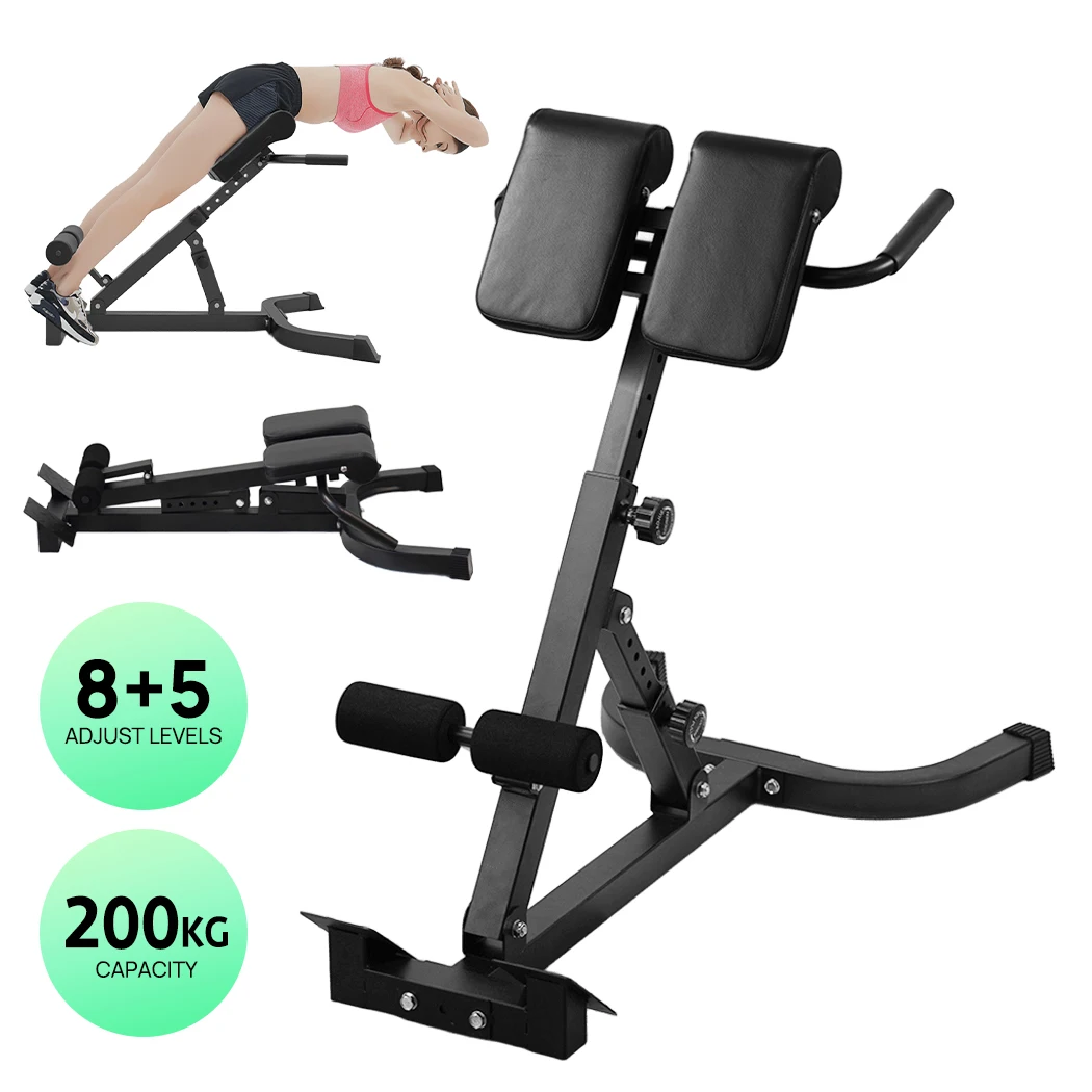 PORIYA Roman Chair for Hyperextension Core Workouts Adjustable Home Gym Bench 7