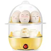 Electric Egg Cooker Double Multifunction Layers Egg Boiler Corn Milk Rapid Breakfast Cooking Egg Steamer Appliances Kitchen 4