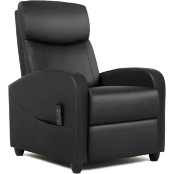 Recliner Chair Living Room Chair Adjustable Home Theater Seating Winback Single Recliner Sofa Chair, Lazy Boy Recliner Padded。 1