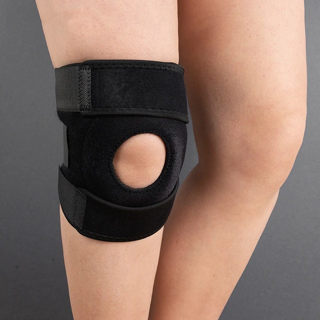 1 PC Patella Knee Brace for Knee Pain, Knee Compression Sleeve for Arthritis Pain and Support, Workout Knee Guard and Knee Pads 3