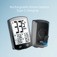 Ordinateur de vélo sans fil, grand écran, rechargeable par USB, temps d'attente ultra-long, compteur de vitesse de vélo, étanche, odomètre de cyclisme 6