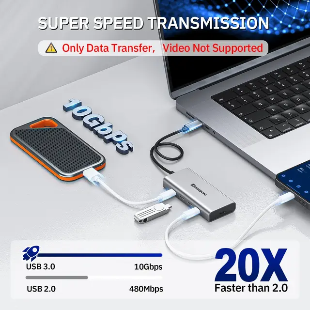 Minisopuru 허브 USB C 허브: 다양한 기기 연결의 필수 아이템