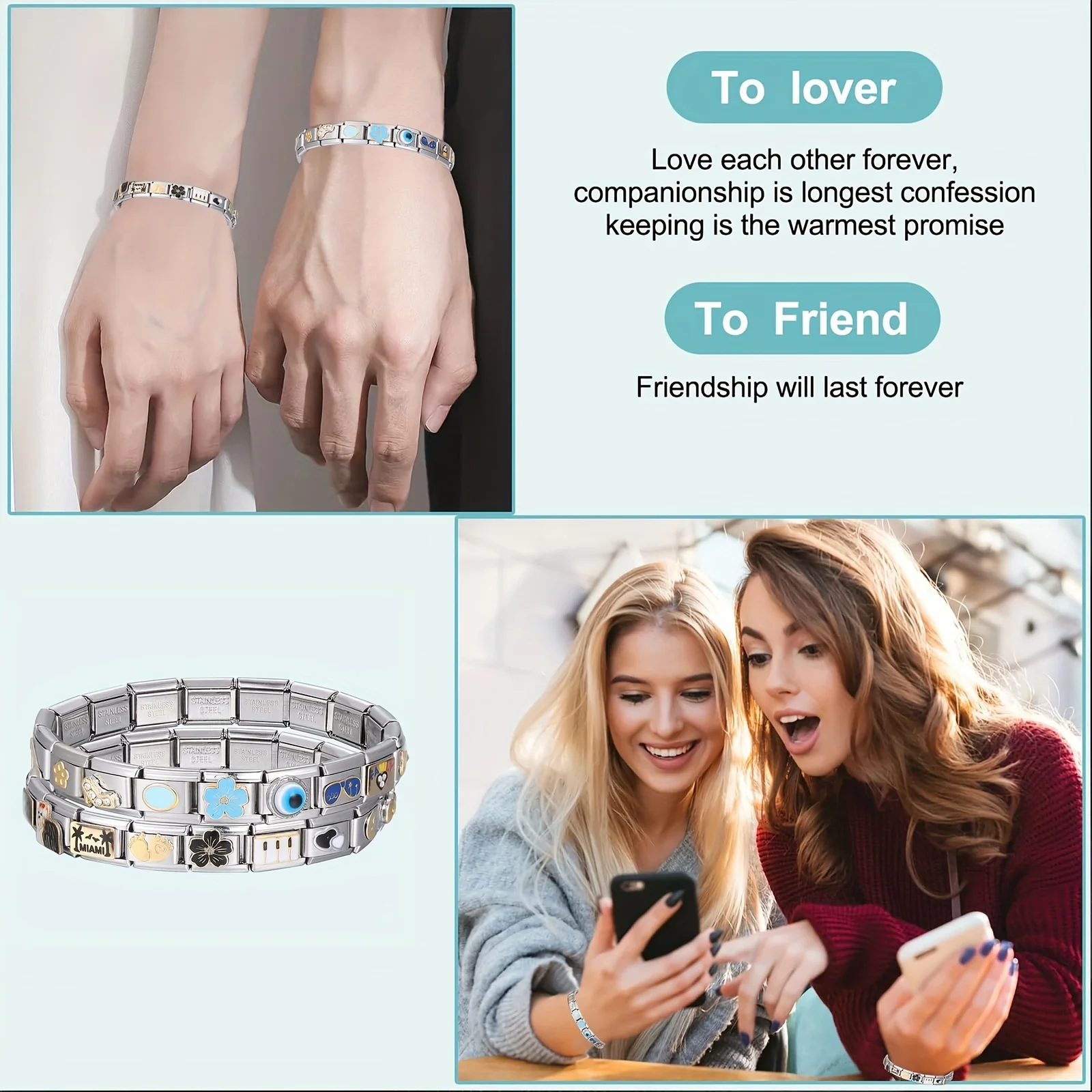 CharmLink Memories Bracelet Sfe8ed62616044530bac19a3650b4c271o