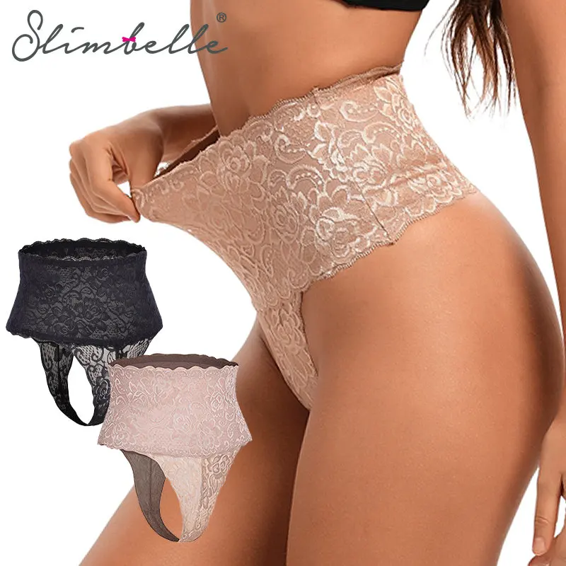High Waist Tummy Control Panties Shapewear Thong Slimming Underwear Butt Lifter Belly Shaping Waist Cincher Body Shaper Brief