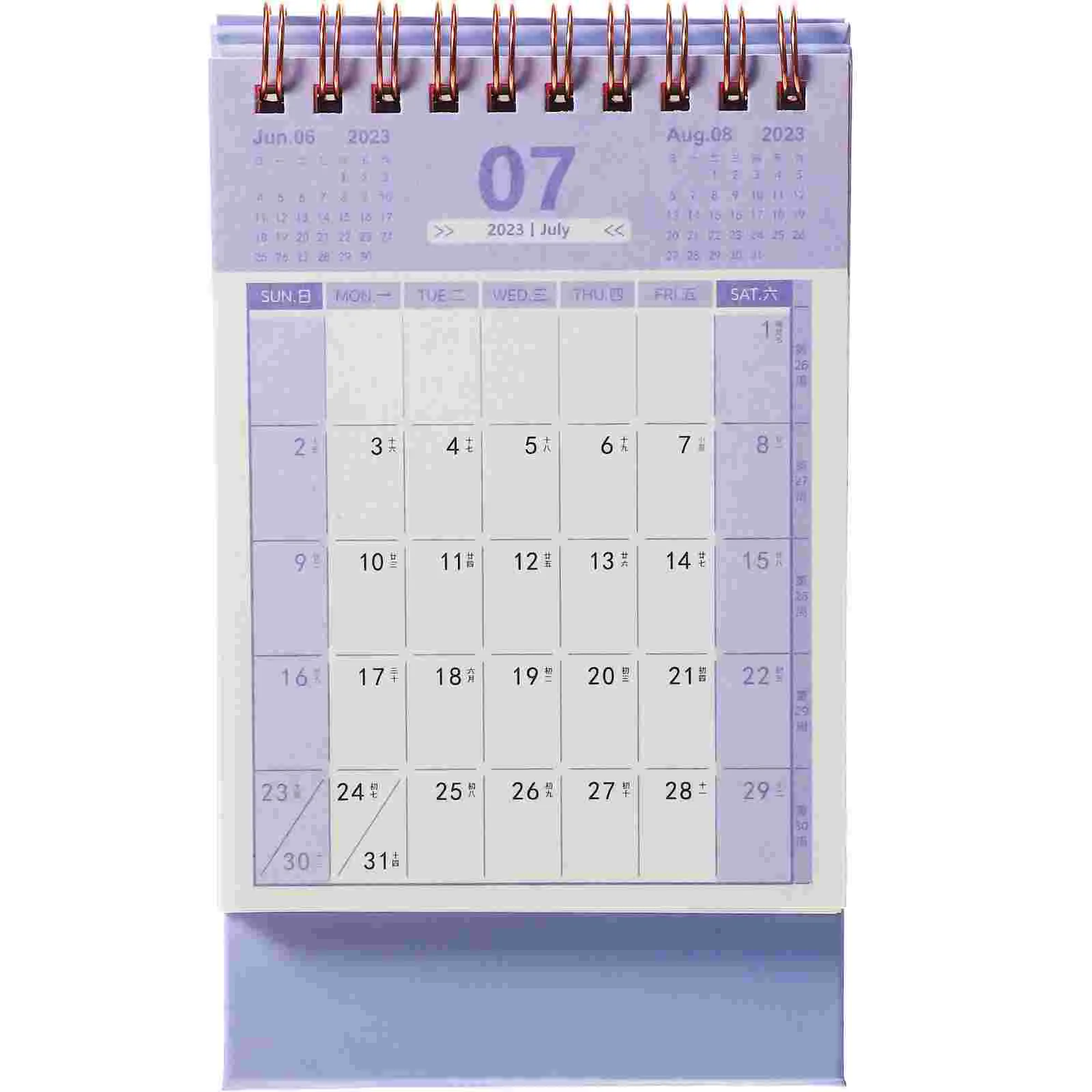

Desktop Month Calendar Office Desktop Standing Calendar Household Table Calendar Home Accessory Calendar