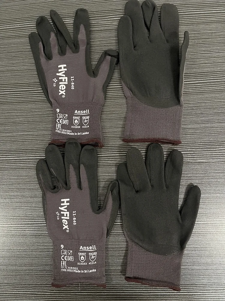 Ansell HyFlex 11-818 Guanti da Lavoro Meccanico, Guanti Antinfortunistici Professionali