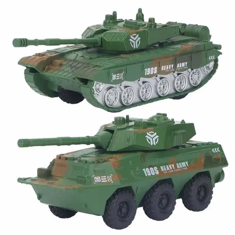 Pull Back Military Tank Toy Alloy Battle Vehicle Model Simulation Tank Panzer Toy Gift For Children