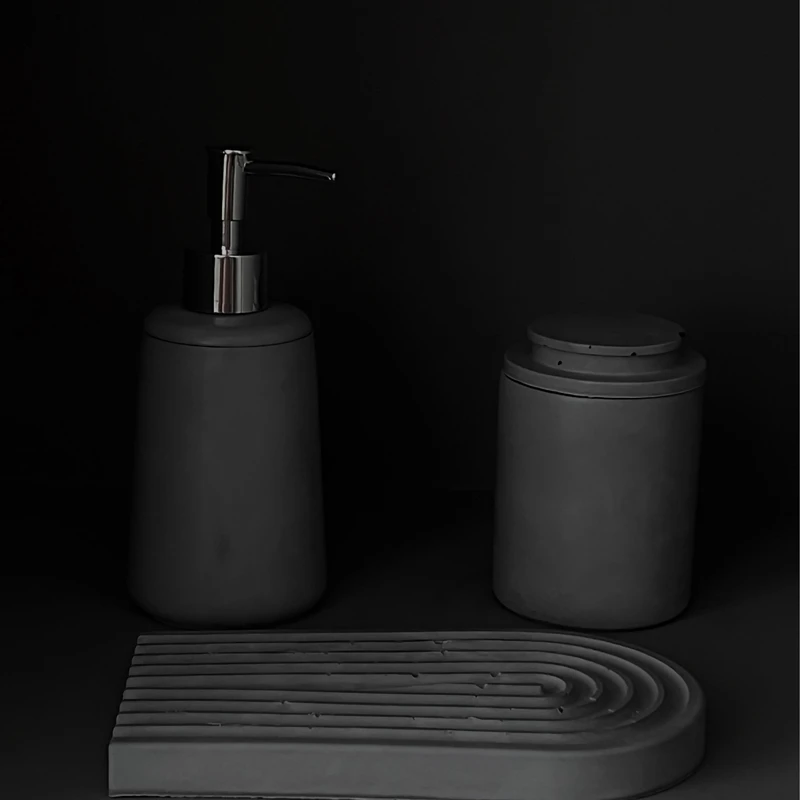 Travel Bottle Clay Silicone Mold 5 Sizes Body Lotion Shampoo Perfume Bottle Making Epoxy Resin Molds