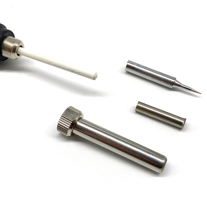 Soldering Iron New1set 907 Solder Tip Sleeve Electric Soldering Iron Station Cannula Casing Handle Adapter Repair For NO.907T 905E