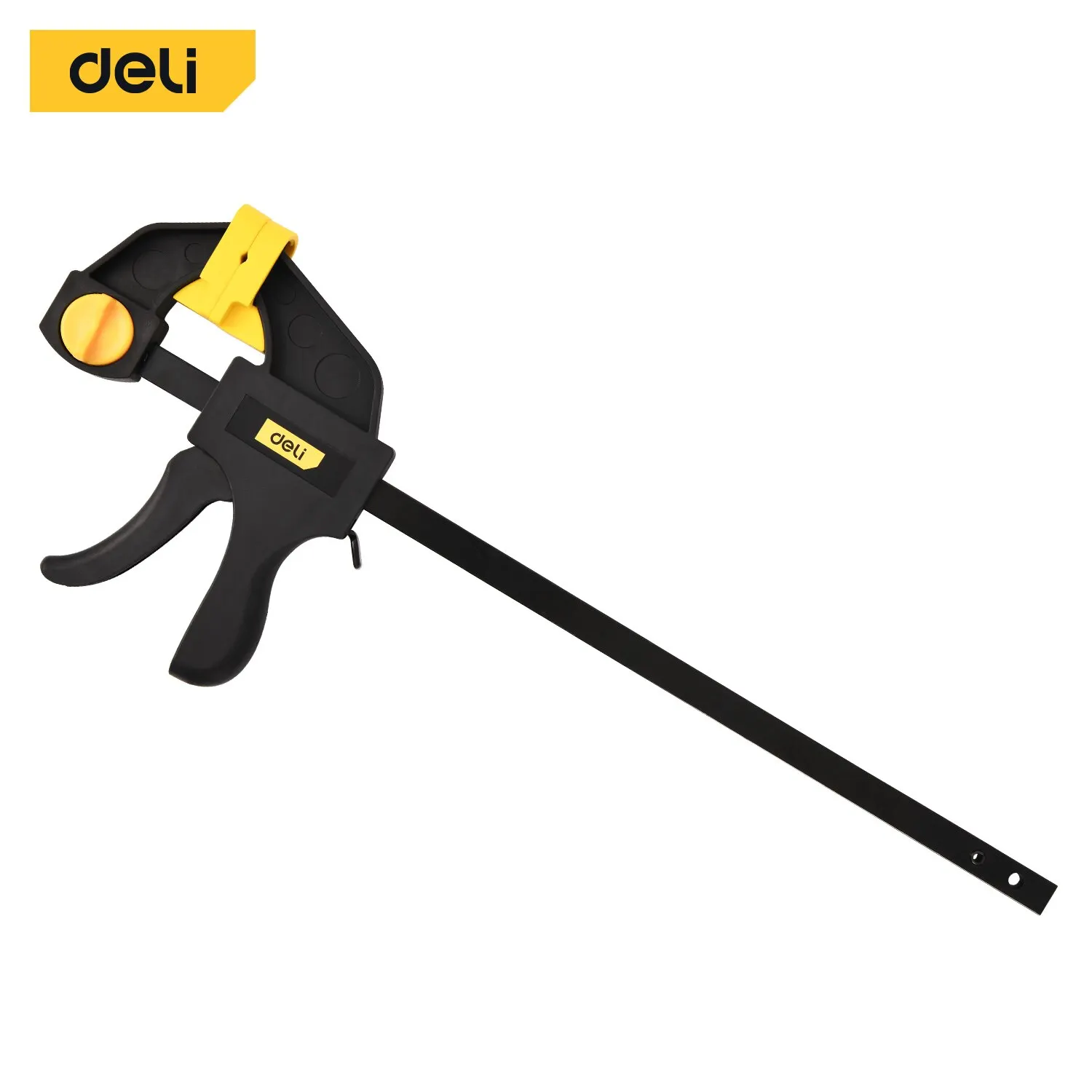 Woodworking bar clamp Deli 12 Inch Quick Bar Clamp Heavy Duty Wood Working Work Bar Clamp Clip Kit Woodworking Trigger Type 300mm