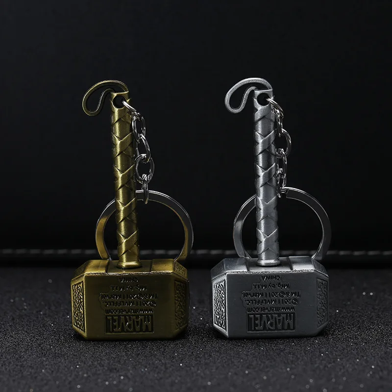 Marvel Avengers Alliance Thor Hammer Keychain Men's Bag Key Chain