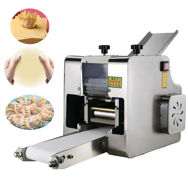 Commercial  Dumpling Wrapper Machine Auto Pasta Roll Press Dumpling Maker Electric Ravioli Skin Machine with Mould  Blenders