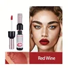 Red Wine Bottle Design Makeup Lip Gloss,Velvet Matte Lip Gloss Liquid Lipstick, High Colour Development,for Natural Lip Makeup 4