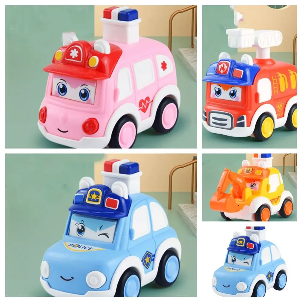 

Fire Truck Press and Go Car Toy Police Car Vehicle Push and Go Cars Mini Vehicles Pull Back Wind-up Cars Toys Kids/Children