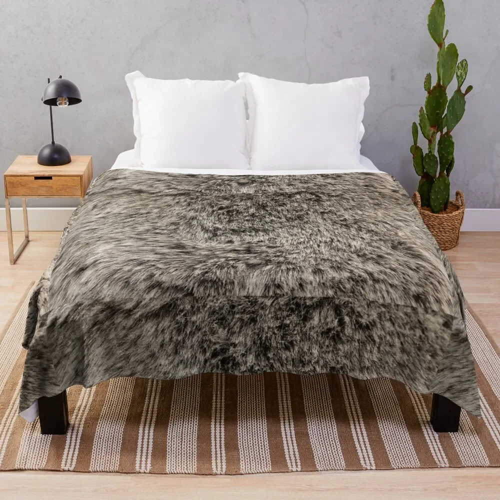 

Faux Fur Texture Throw Blanket Weighted Stuffeds Blankets