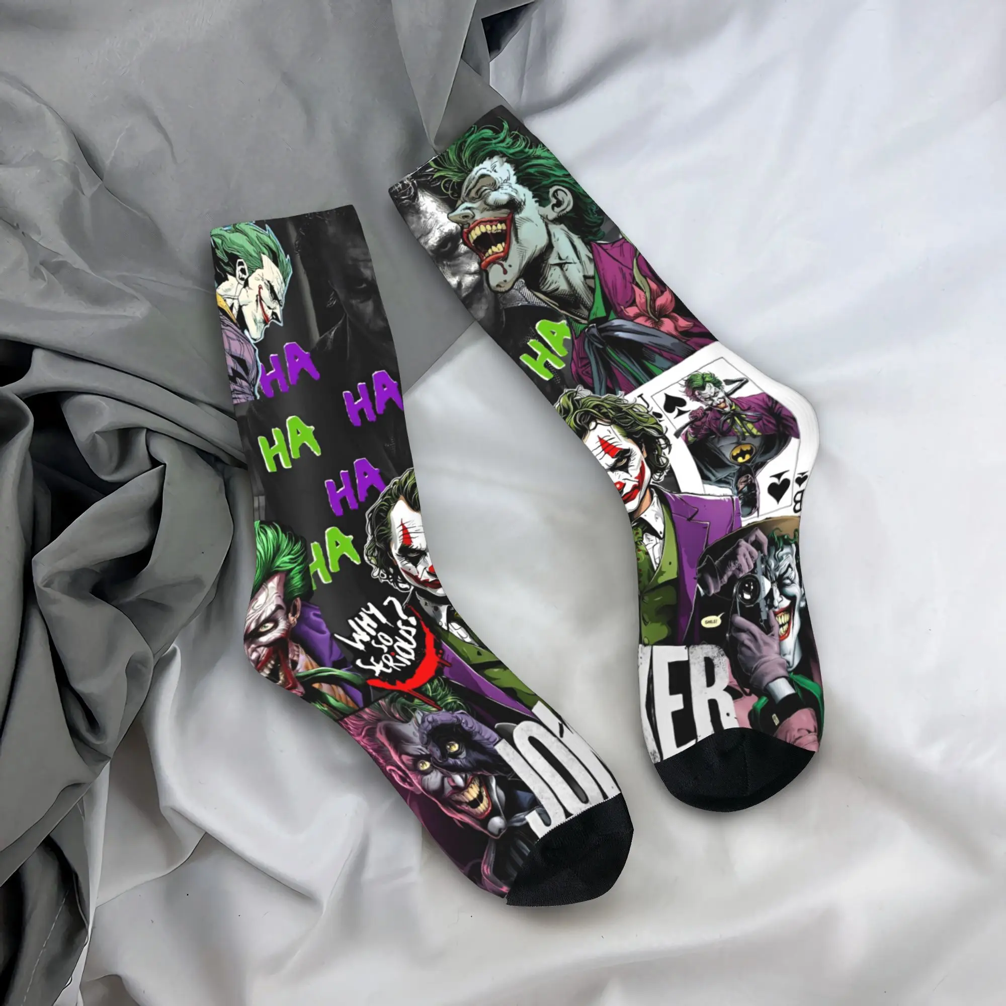 Men's Novelty Jokered Stockings - Quality Anti-Slip Funny Socks, Perfect Winter Birthday Gift