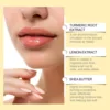 Glowing Lip Balm Lemon Ginger Fragrance Plumping Lip Gloss Remove Melanin Dark Dead Skin Repair Moisturize Brightening Lip Balm 3