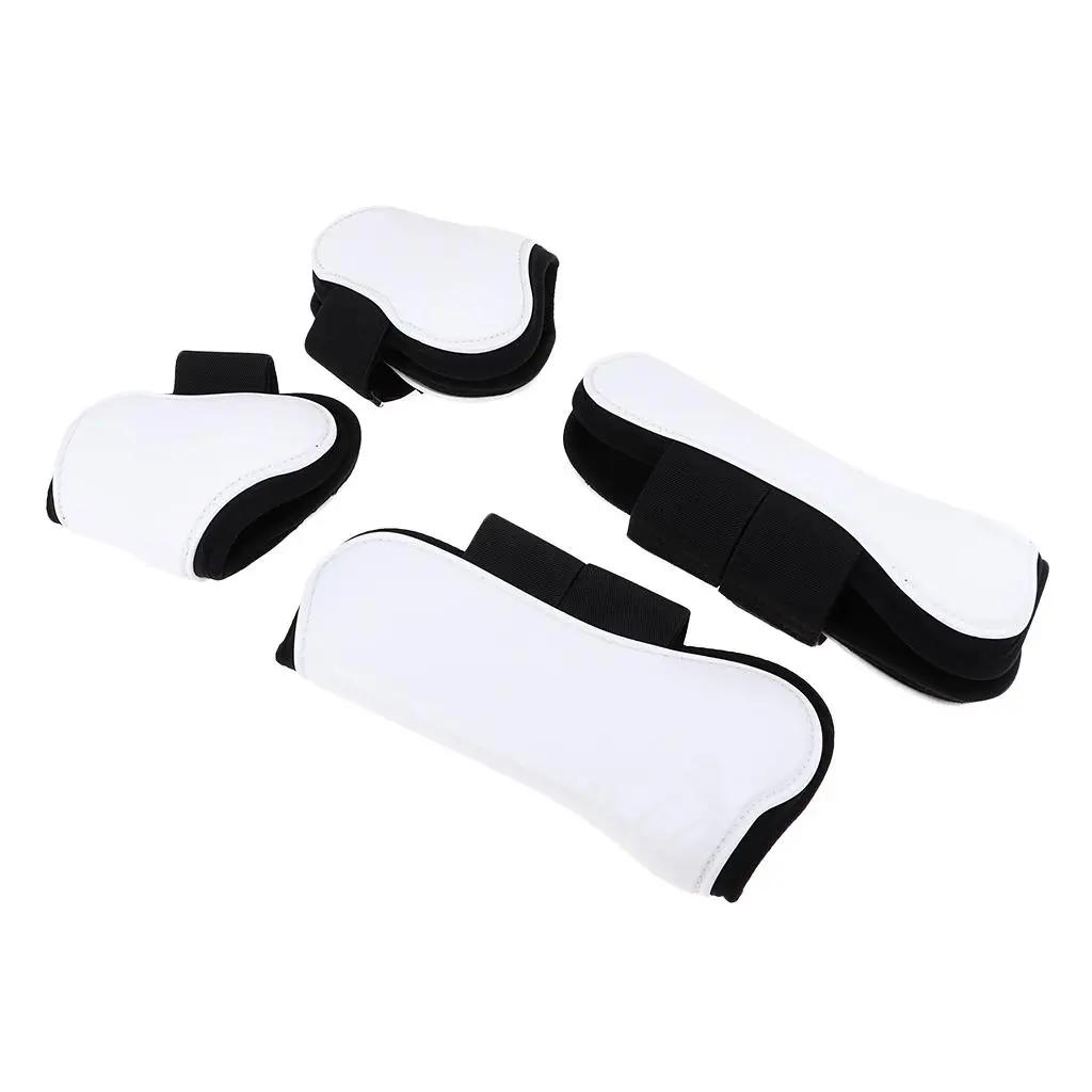 

Horse Front Rear Leg PU Sports Boots 4 Pack
