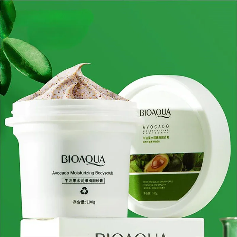 Body Scrub 100g Face Body Skin Scrub Deep Cleansing Exfoliating Hydrating Cream Mud Exfoliating Gel Body Lotion