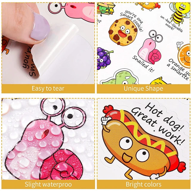 10 Pcs Encouragement Stamps In English Kindergarten Teacher Commendation  Seal Stamps Children Gifts Stamp Toys