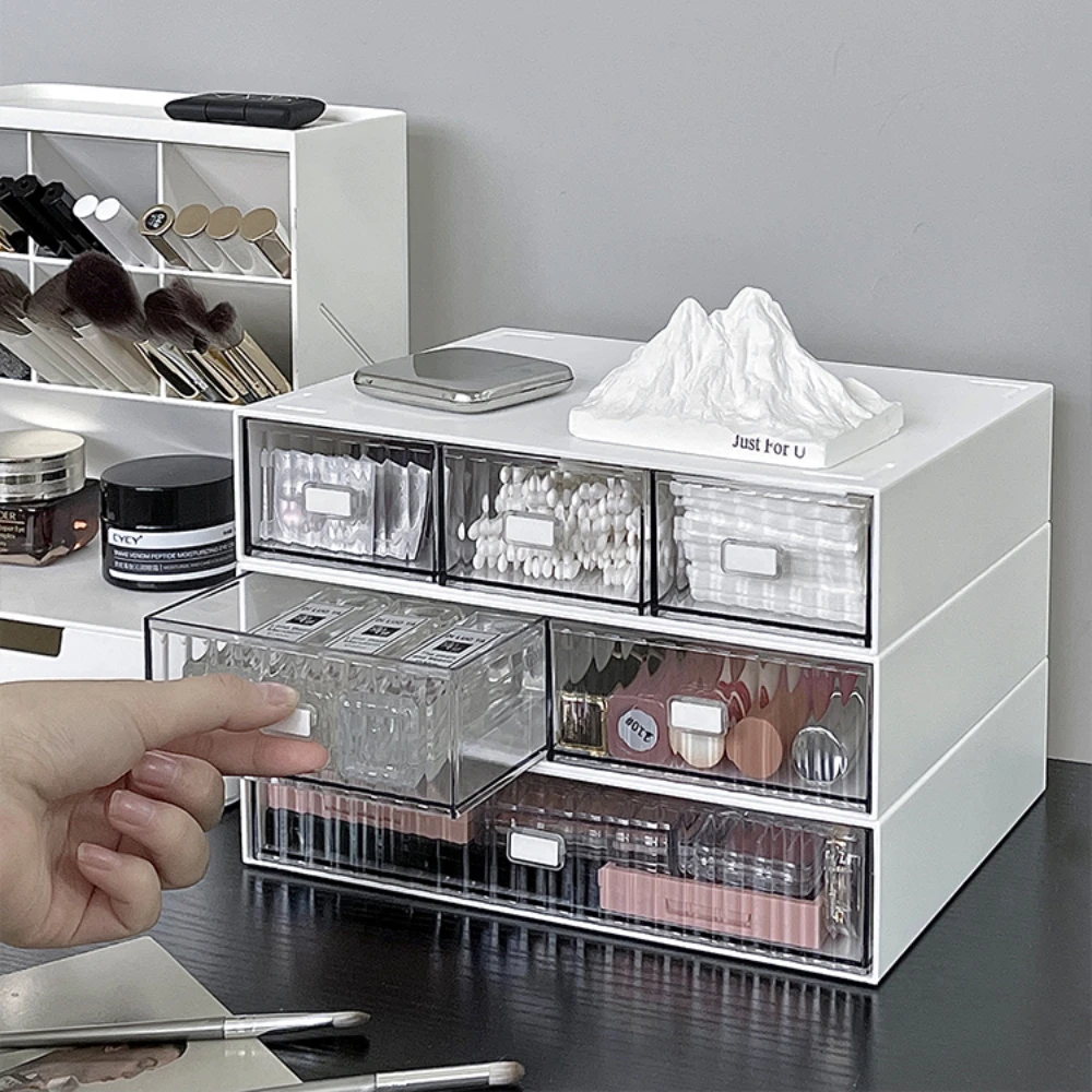 Cosmetics Storage Box Makeup Organizer Drawer Acrylic Cosmetics