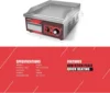 Electric Griddle, Non-Stick Flat Top Grill Commercial Electric Countertop Griddles Stainless Steel Adjustable Temperature Contro 6
