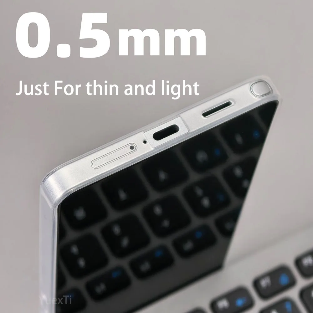Transparent TPU Phone Case with Enhanced Protection and Sleek Design