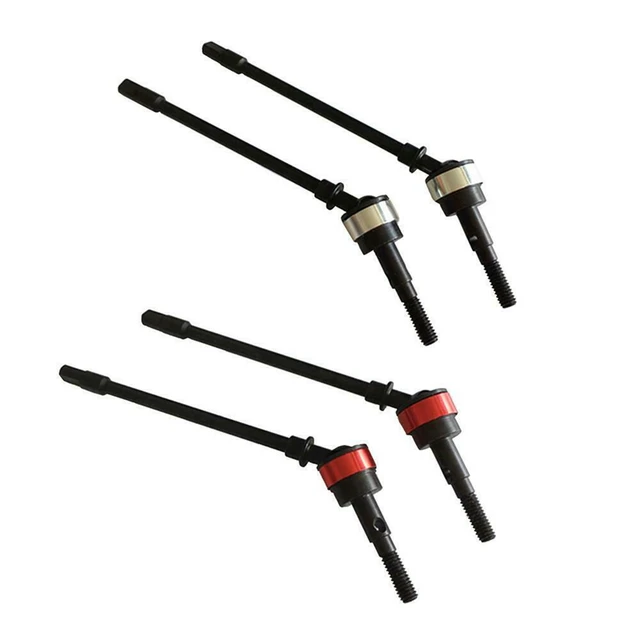 1Pair Stainless Steel Cvd Drive Shaft Front Axle Rc Parts for Axial Scx10 Crawler Rc Car 3