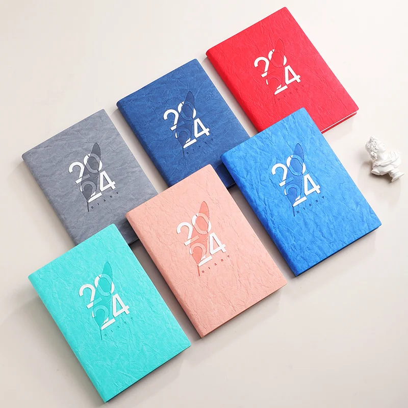 

Compact And Portable Schedule Notebook Convenient Layout Notebook Stylish Design Has Many Uses Soft Diary Stationery A5 Notebook