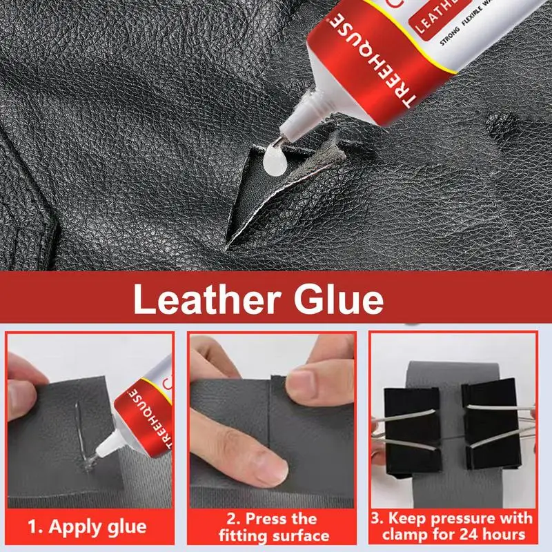 Leather Repair Glue 60ml Long-lasting Strong Glue Repair For Repairing Leather Crafts Car Adhesive