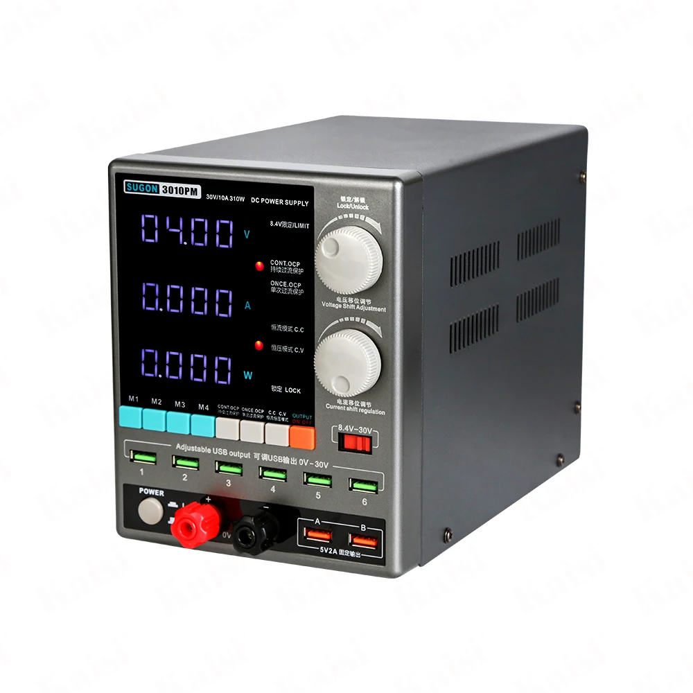 sugon 3010pm,30V 10A DC power supply,regulated power source,8.4V
