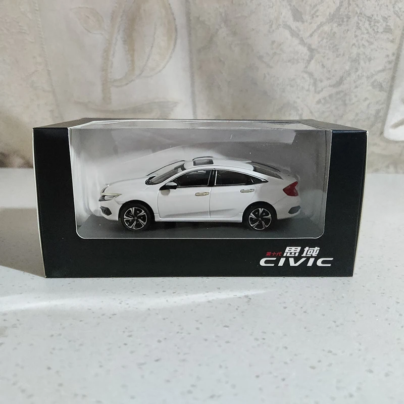 Diecast 1:43 Scale Civic Simulation Car Model Toy Alloy Vehicle Collectible Gift Souvenir Boys Toys 6