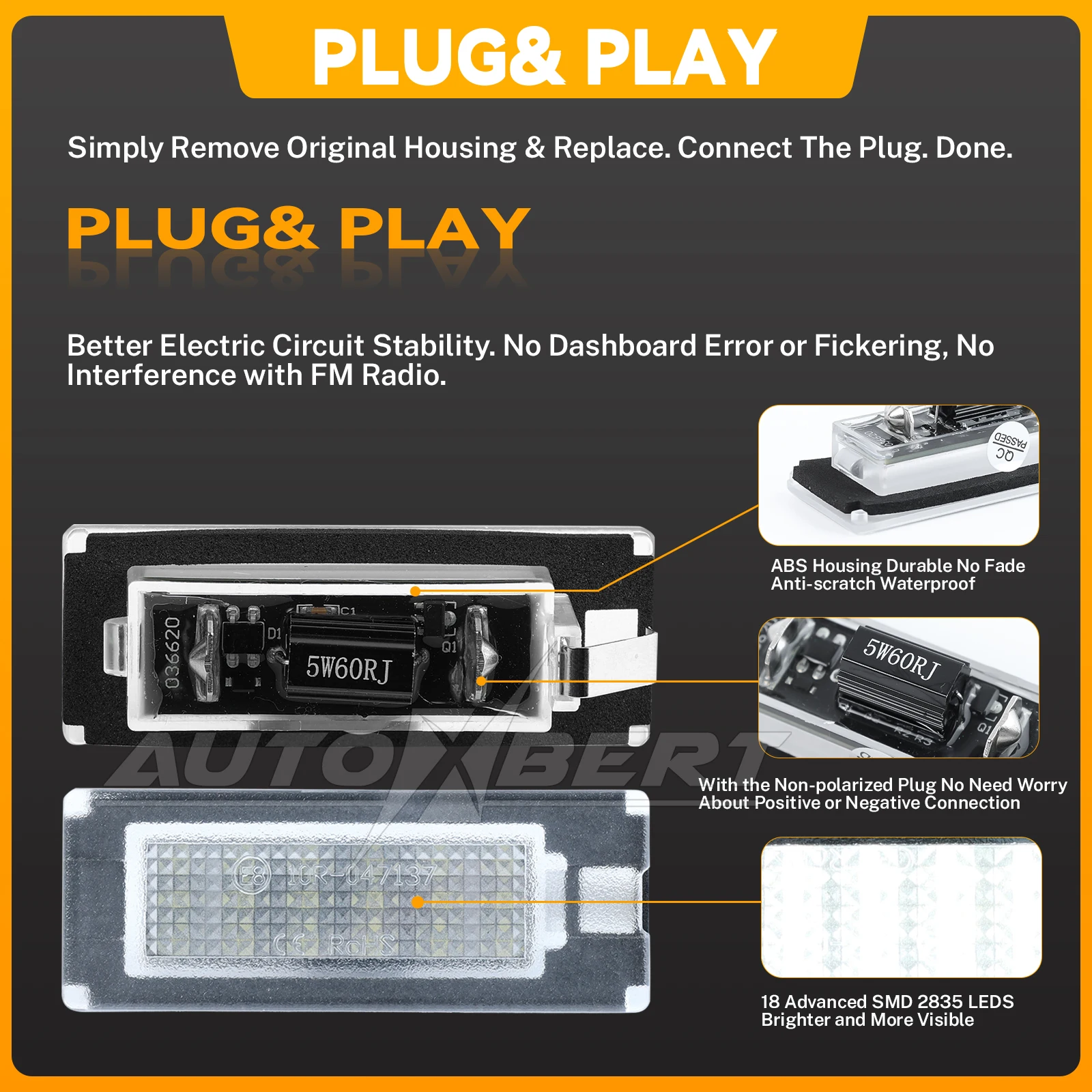Ǫ  2006-2019  Ʈο   Fiat Ducato  2pcs Canbus   ̼ ȣ ÷Ʈ Ʈ   LED