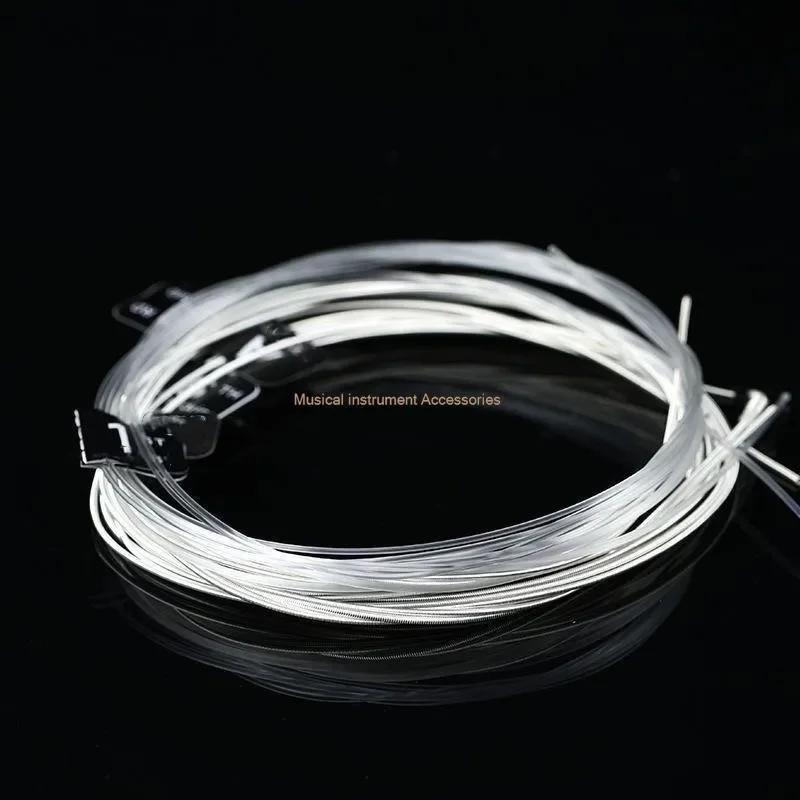 Guitar Strings EJ46 Classical Nylon Guitar Strings Silver Plated Wound Nylon Core Hard Tension Rich In Tone Music Lovers' First Choice