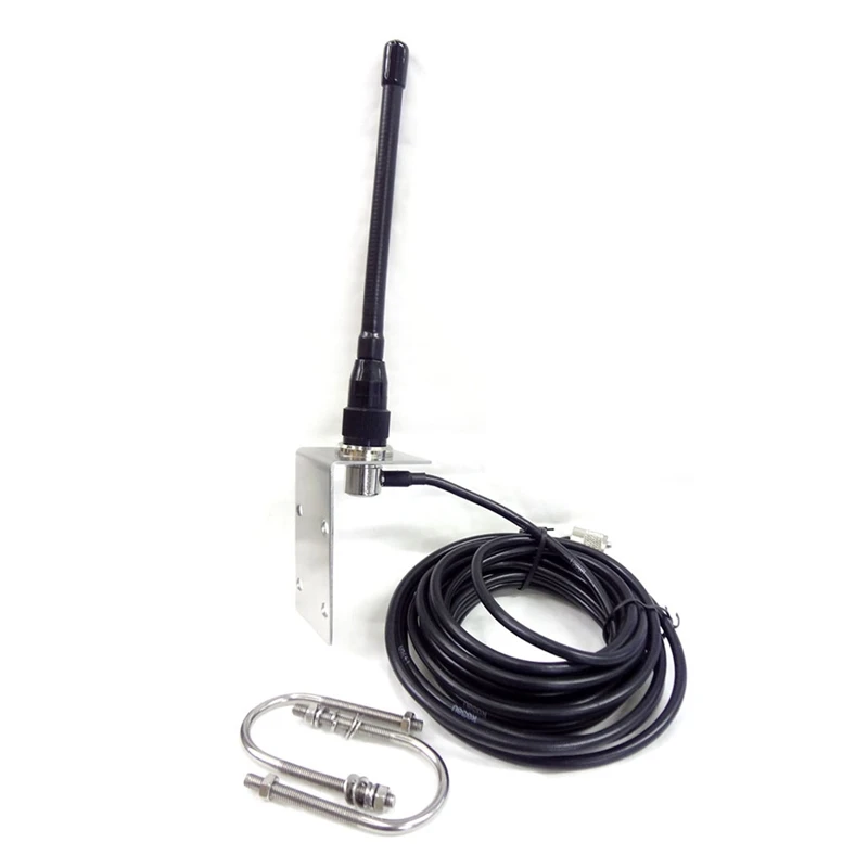 새로운 VHF 해양 안테나 156-163Mhz 고무 방수 마스트 안테나(보트 요트용 5M RG-58 케이블 포함), 재고 있음