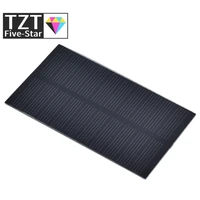 Panneau solaire électronique intelligent, chargeur de téléphone portable, jouet lumineux domestique, bricolage, 1W, 5V 3