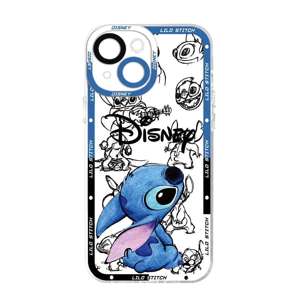 Funda de teléfono Disney Stitch The Baby para iPhone 14 Plus, XR, X, 13 Pro Max, 12 Mini, 11 Pro, XS Max, 7, 8 Plus, 15