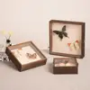 High-Visibility Wood Construction Storage Case, Smooth Edge, Large Insect Shadow Box, Dust-proof Display Rack, Multiple Sizes 2