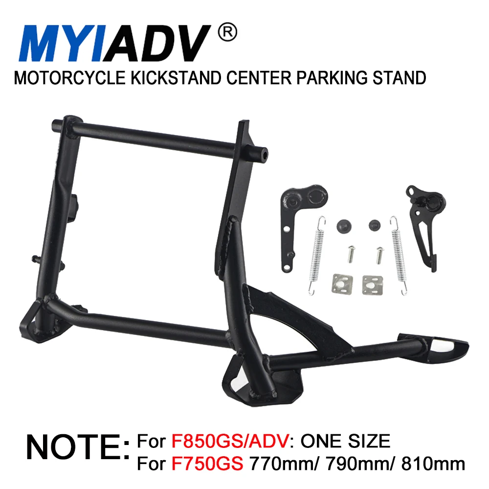 

Kickstand For BMW F750GS F850GS Adv Adevnture 2018 2019 2020 Motorcycle Center Pillar Parking Stand Firm Holder Support Bracket