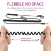3.5MM / Type C Single Side Wired Earphone In-Ear Headphone Spring Retractable Coiled Cable Handsfree Headset USB C Jack Earbuds 4