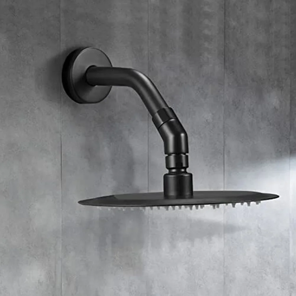 Shower Head Elbow Adapter Stainless Steel G1/2 135° Elbow Hand Shower Top Spray Elbow Bathroom Shower Accessories