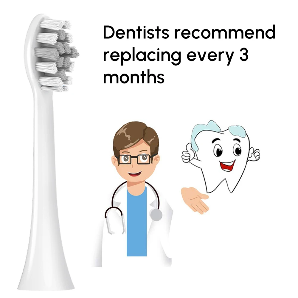 Replacement Toothbrush Brush Heads Compatible with Philips Sonicare Professional Electric Toothbrush Pro1100 4100 6100 9000 9300