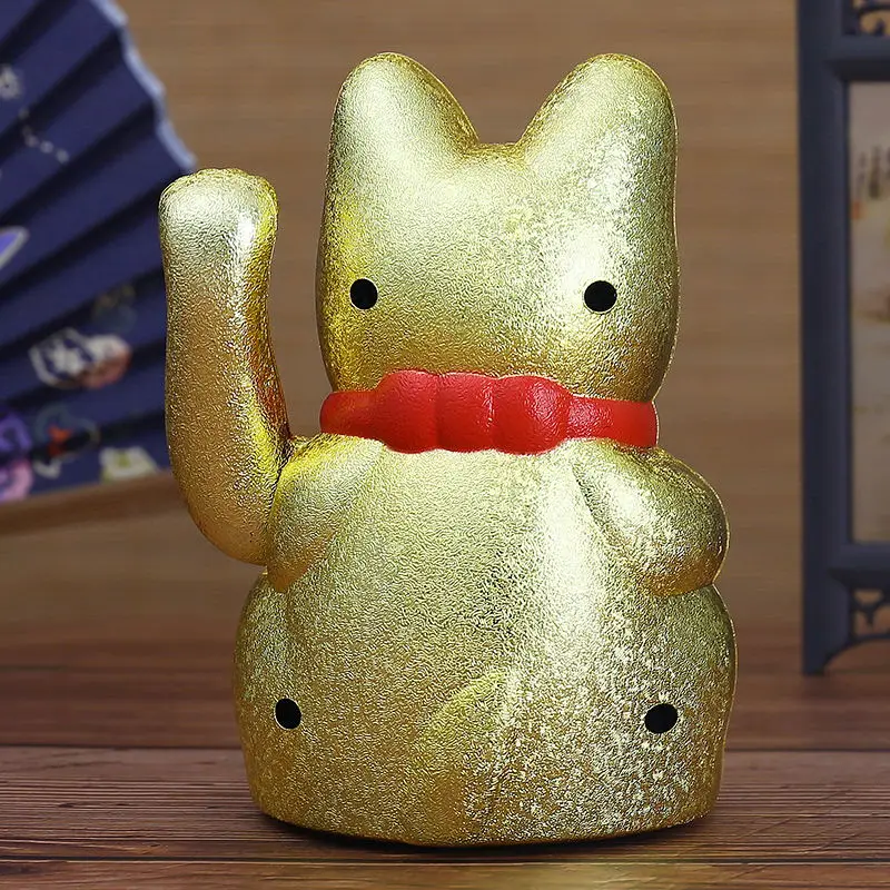 Beckoning Cat Wealth Lucky Cat 5 Colors 5/6H For Room Decors ornament crafts,miniature ornament,cat figurine decoration,cat figurines,miniature figurines,resin crafts,resin ornaments