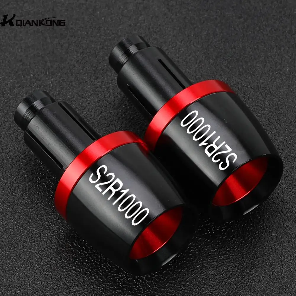 

Motorcycle Universal Handle Bar Ends Grips 22mm Handlebar Counterweight Plug Slider FOR DUCATI S2R1000 S2R 1000 2006 2007 2008