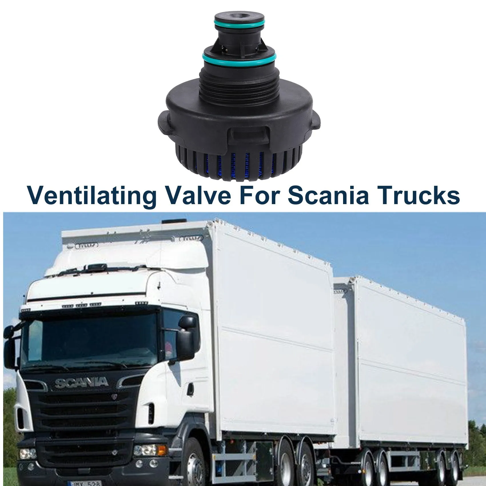 Ball Valve 2X Car Ventilating Valve for Scania Trucks SCE 2433039 2310330 ball valve