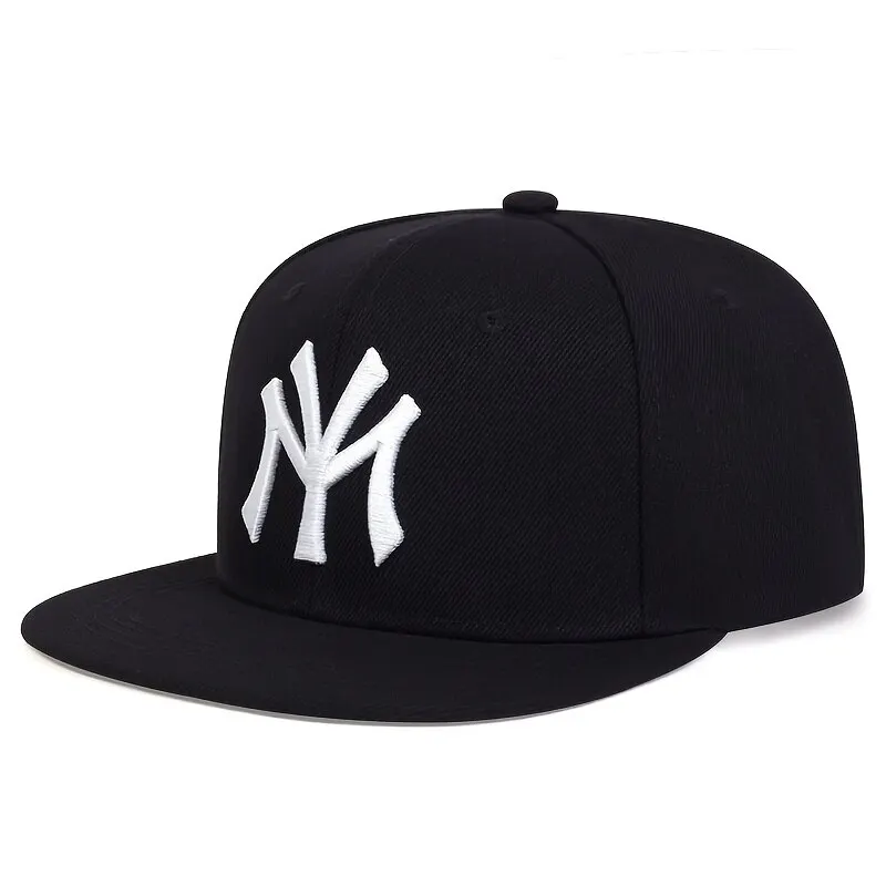 Unisex Letter Embroidery Hip-hop Hats Outd