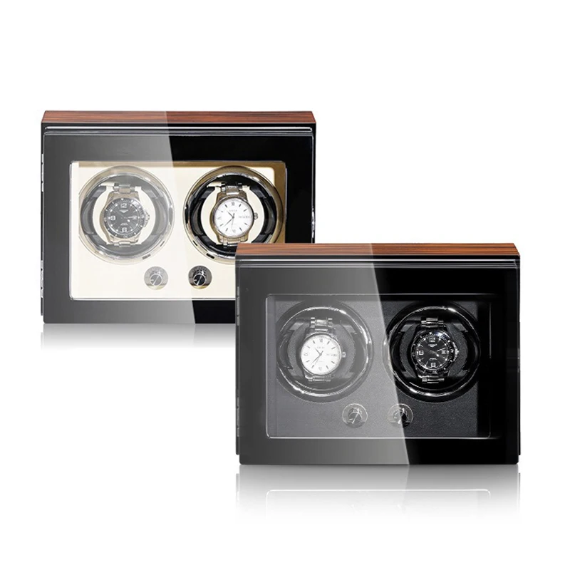 Large Capacity Automatic Watch Winder Cabinet with Piano Lacquer Finish, Rectangular Wo... - SKU LAWW1123 - UGI Packaging